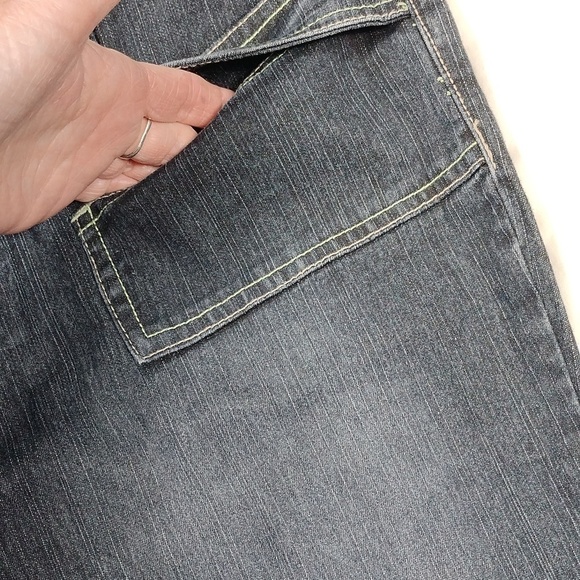 Lazer Jeans junior flared blue jeans size 11 - Picture 5 of 12